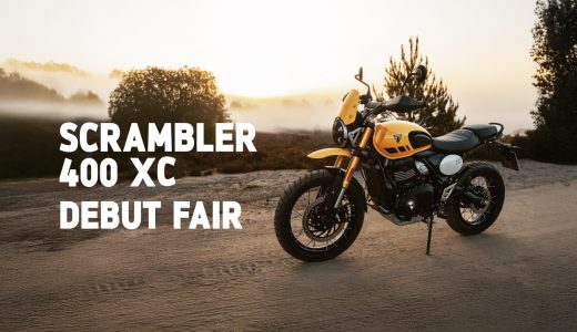 トライアンフ「SCRAMBLER 400 XCデビューフェア」開催